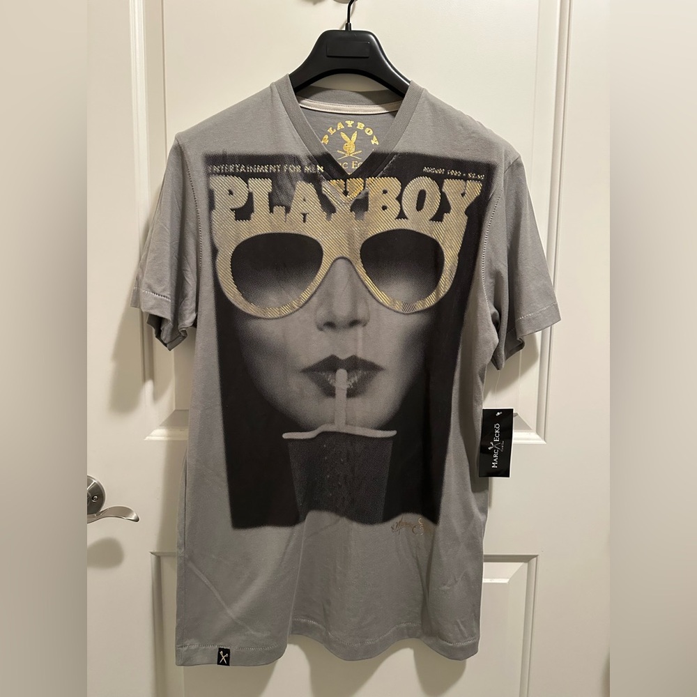 NWT! Marc Ecko Times Square Playboy Tshirt Size Large